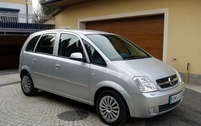 Opel Meriva cena 11900 przebieg: 174000, rok produkcji 2005 z Janów Lubelski małe 154